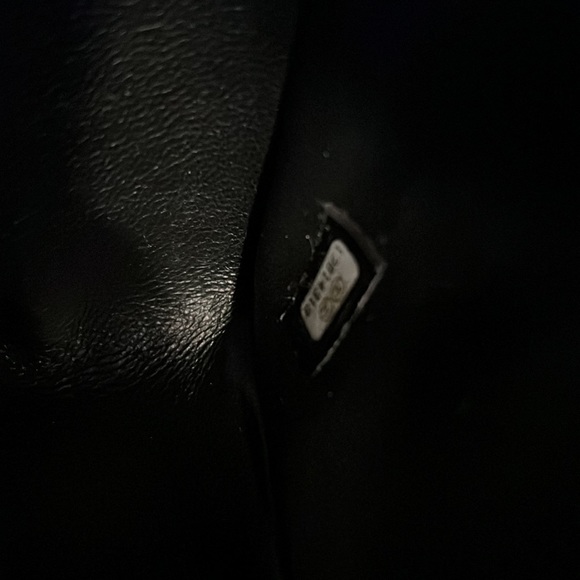 Chanel black classic single flap caviar maxi with silver hardware handbag - Picture 6 of 16